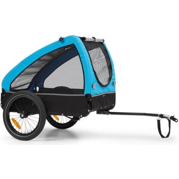 env mat/ériel : 600D Oxford Canvas 240 litres de Volume remorque et Poussette pour Chien KLAR FIT Husky Vario 2-en-1 SmartSpace Concept Charge maximale : 40 kg