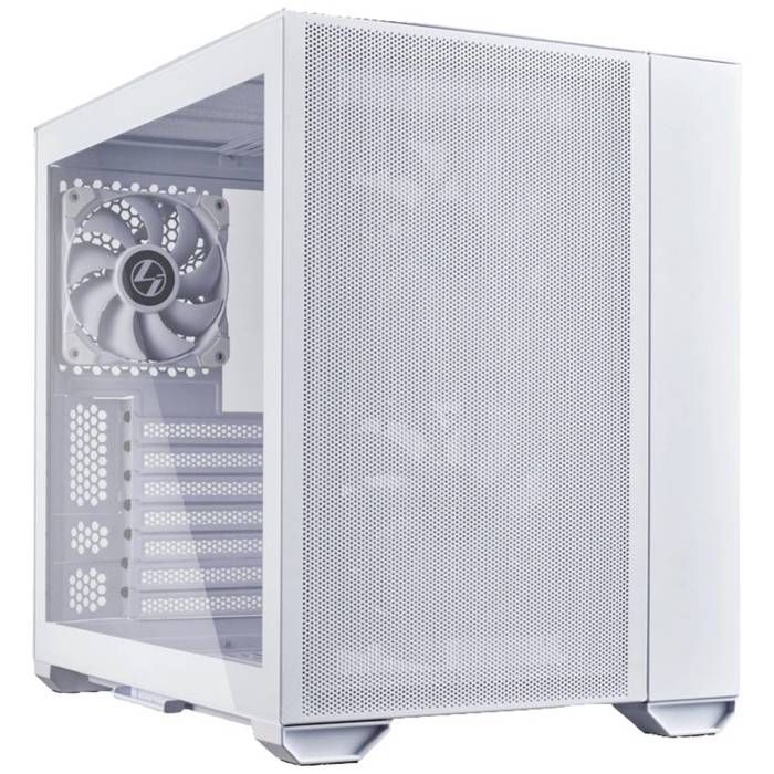 mini-tour Lian Li O11 AIR MINI WHITE Boîtier gaming Boîtier blanc
