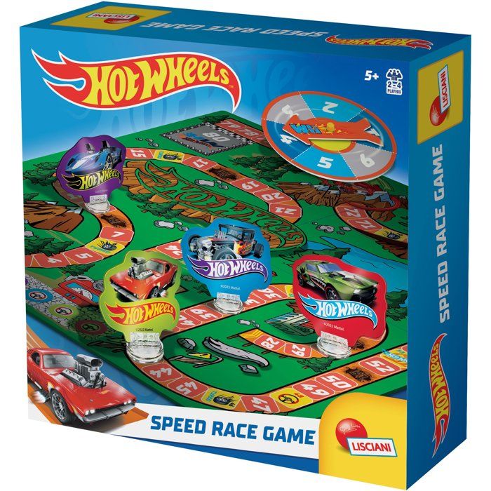 LISCIANI GIOCHI Lisciani Hot Wheels Speed Race - Jeu de soci&eacute;t&eacute;