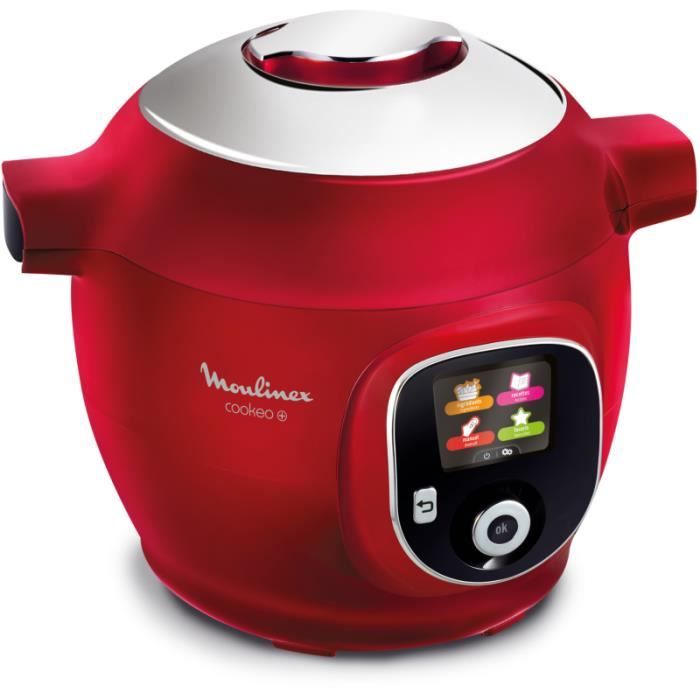 Cookeo Moulinex Cookeo Rouge 180 recettes CE85B510