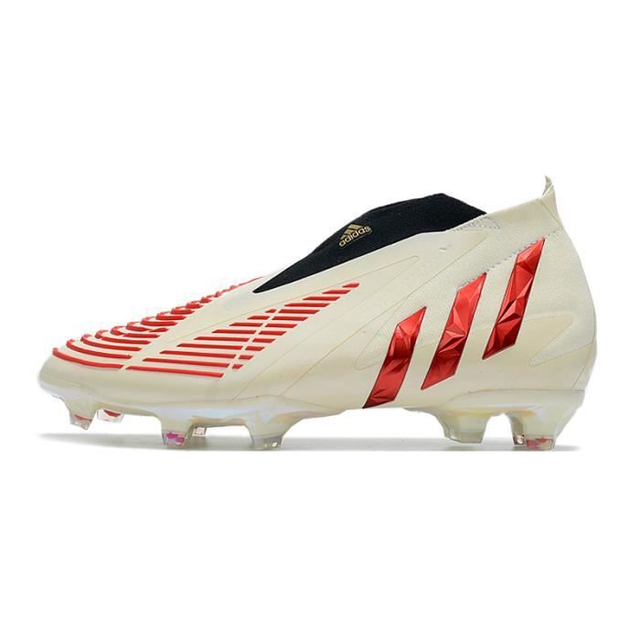 chaussure de foot adidas rouge