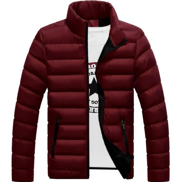 JoMany Veste Ultralégère Unisexe Monochrome Doudoune Manteau Court À Manches Longues Avec Capuche 4-10 Ans