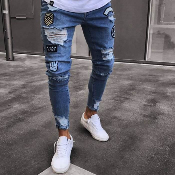 Dissatisfied crown Overcast FUNMOON-Pantalons Hommmes Style De Mode Skinny Jeans Élégant Déchiré Jeans Skinny Slim Droite Effiloché Denim Vêtements Bleu clair - Cdiscount Prêt-à-Porter Dissatisfied crown Overcast FUNMOON-Pantalons Hommmes Style De Mode Skinny Jeans Élégant Déchiré Jeans Skinny Slim Droite Effiloché Denim Vêtements Bleu clair - Cdiscount Prêt-à-Porter