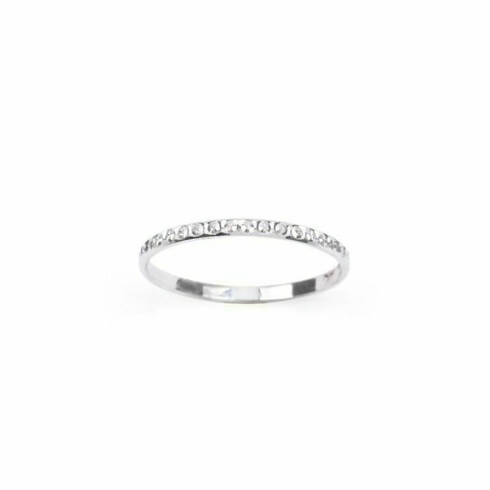 Bague T50 Salamandre 3D - Argent Massif 925 Rhodié - Perle Imitation - Dolly-Bijoux