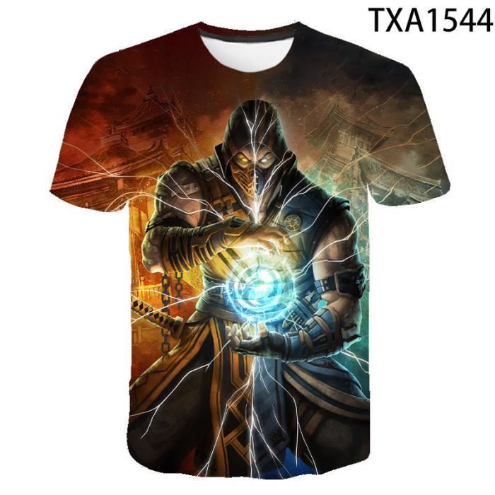 T-shirt Fille Imprimé Cheval - Col Rond, Manches Courtes - Polyester Léger - Taille 4-6 Ans - Streetwear Décontracté