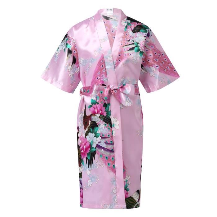 Générique Kimono Japonais Enfant pour Filles Deguisement