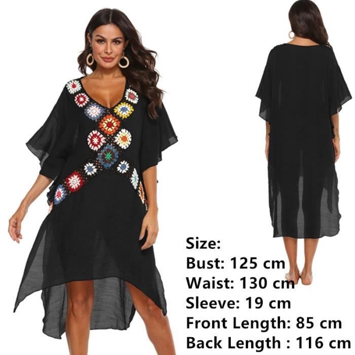 Maillot De Bain Cover-ups Taille De Plage Kimono Robe Femmes Maillot