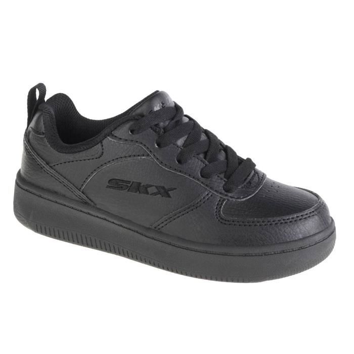 Skechers Sneakers - SKECHERS - Sport Court 92 405696L-BBK - Enfant Garçon - Lacets - Noir