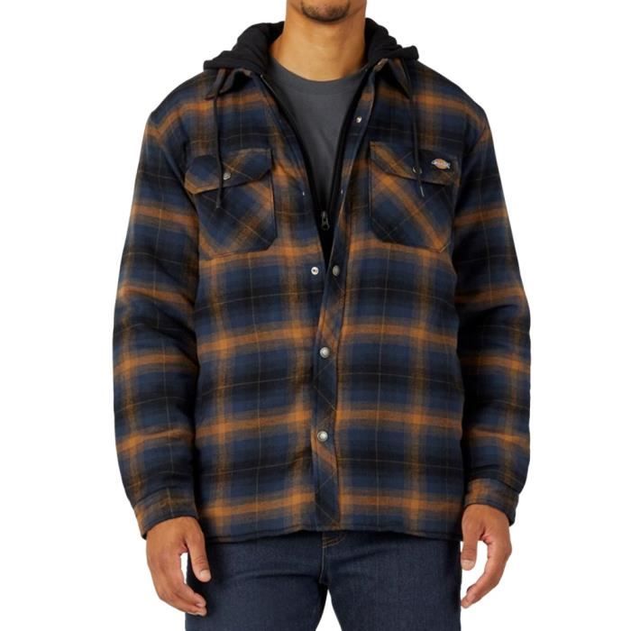Veste Zippée Marron Homme Arizona - Taille M Doublure Matelassée - Occasion Très Bon État