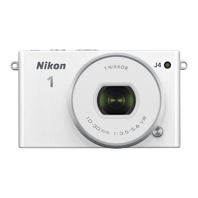 Hybride Numérique NIKON 1 J4 blanc + 10-30mm VR.