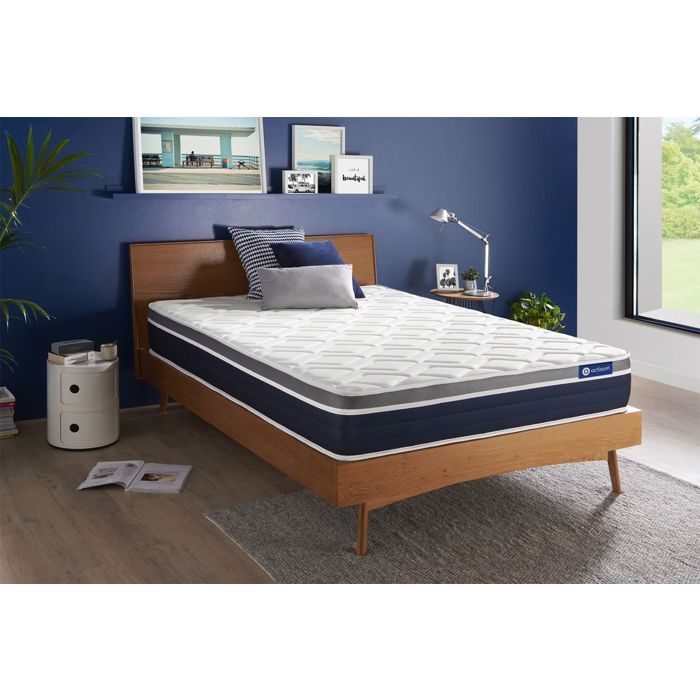 Matelas 180x200 cm Ressorts ensachés et Mémoire de forme - Actiflex Confort
