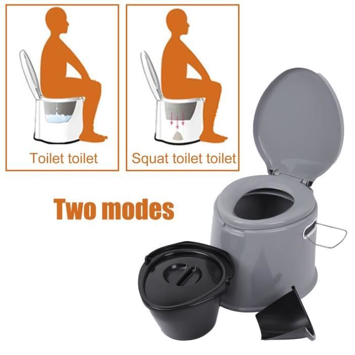 Toilette WC portative Portable pour Voyage Camping voiture