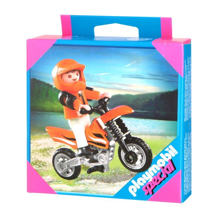 Playmobil Enfant Et Motocross - Cdiscount Jeux - Jouets