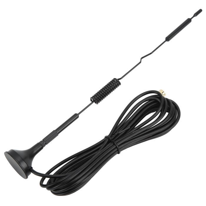 Antenne RHCP 5.8GHz 2.8dBi – Gain Élevé Pour Drone FPV – Compatible Course Drone – RP-SMA – Remplacement Longue Portée – Noir