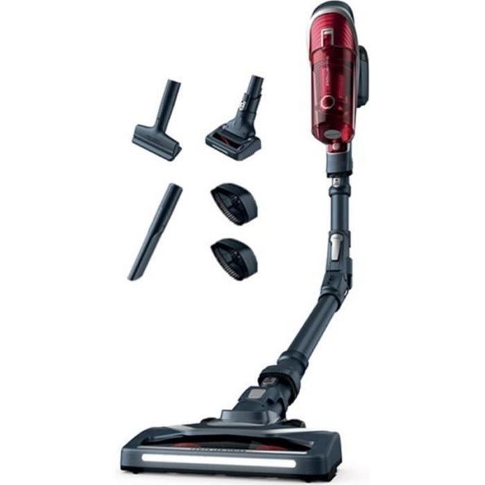 ROWENTA RH9678WO X-FORCE FLEX 8.60 Aspirateur balai sans fil, Anti-allergie, Animal Care, Autonomie 45 min, Technologie Flex