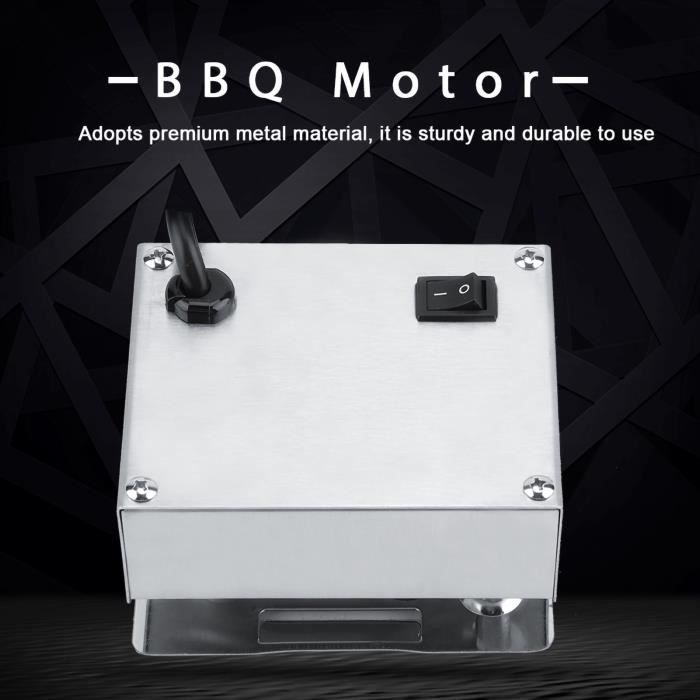 Moteur De Barbecue Sur Batterie – Pour Broche, Camping, Extérieur – Neuf