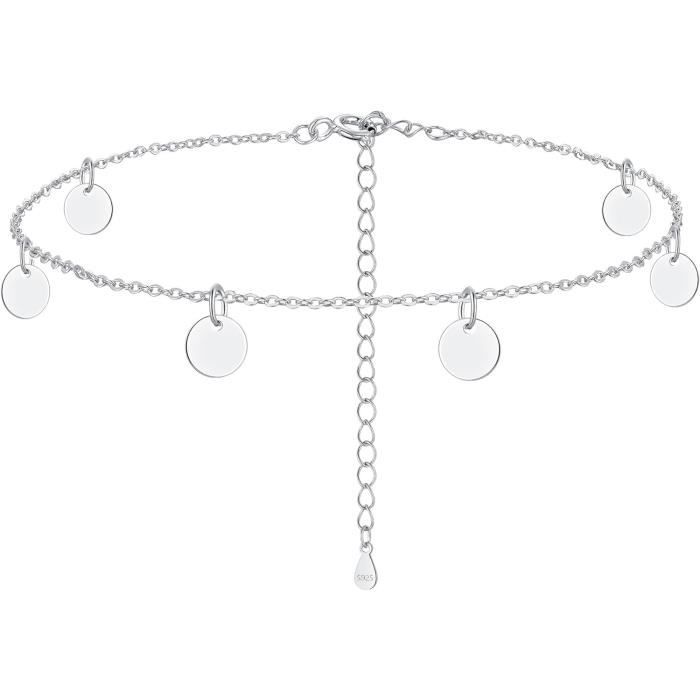 Bracelet Réglable En Argent 925 Avec Labradorite Et Pierre De Lune - Fait Main Vintage