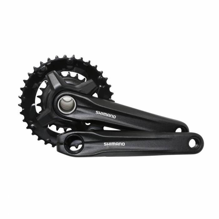 Pedalier vtt shimano 9v. mt210 175mm 36-22 integre