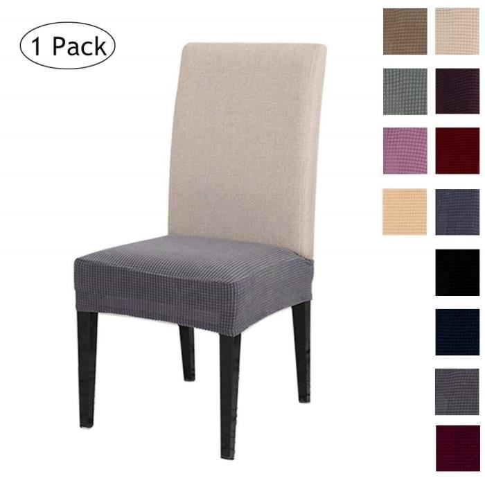 Housse de Chaise1Pièces, Housse de Chaise de Salle a Manger Couverture