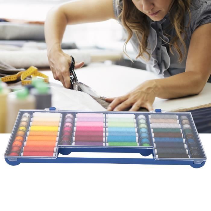 BOÎTE DE RANGEMENT sécurisée bobine pour fils à coudre design flexible et ro EUR 8,33 - FR