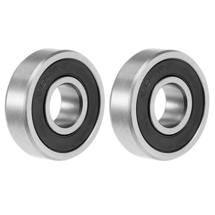 F8-19M Poussée Bille Roulement 8Mm X 19Mm X 7Mm Laiton Avec Rondelles