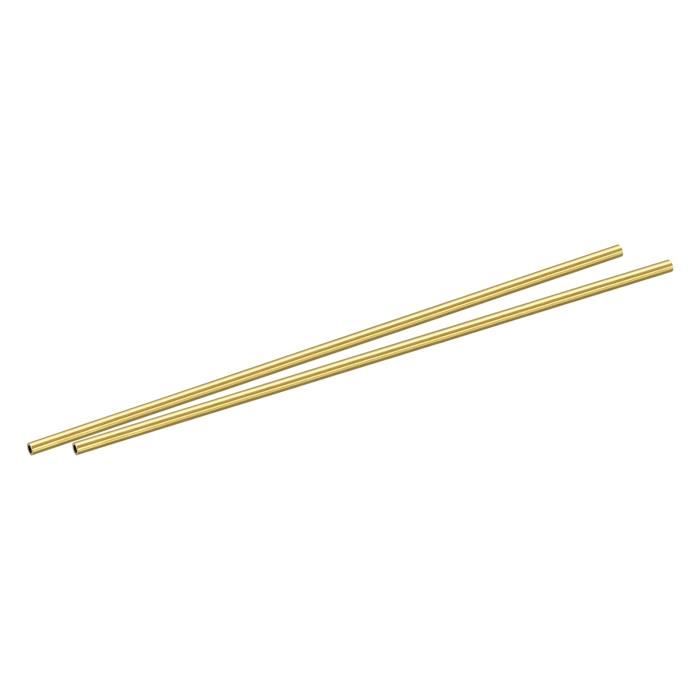 Tube Laiton Rond Uxcell - 19mm OD, 0.5mm épaisseur, 200mm Longueur - Pièce Bricolage