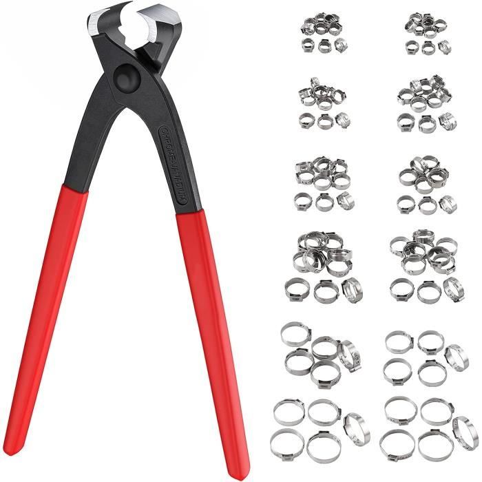 12 Colliers De Serrage Acier Inox 12-20mm | Pour Tuyaux Et Fixations | Poppstar