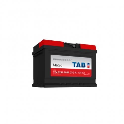 Batterie de démarrage TAB Magic Car L2B M62 12V 62Ah 620A Cdiscount Auto