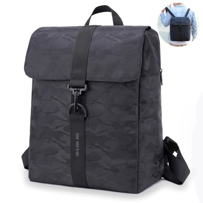 TD Sac a dos pour hommes ordinateur etudiant student bag quotidien contenance grand volume rangement cahiers ordinateur coton Cdiscount Bagagerie Maroquinerie