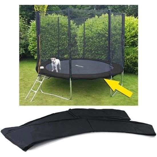 Couverture de bord de trampoline - 305 cm de diamètre - noir