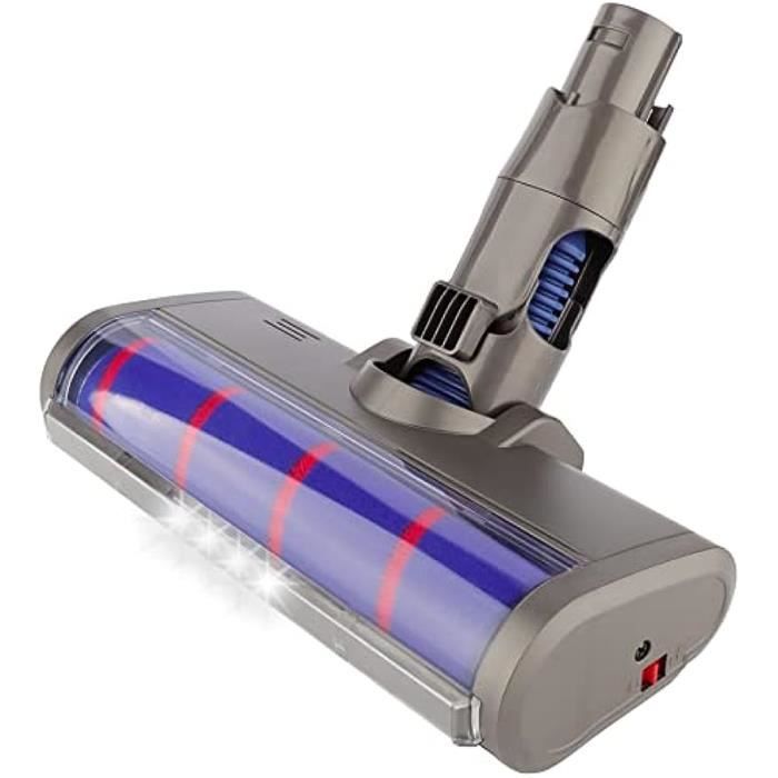Brosse Compatible pour Dyson V7 V8 V10 V11 - YAECRAN - Brosse de sol pour aspirateur sans fil avec Lumière Laser