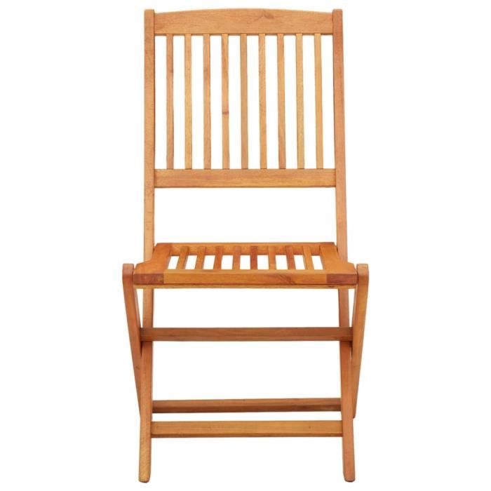 Chaises de jardin pliables - KAI - Vert - Résistantes aux intempéries