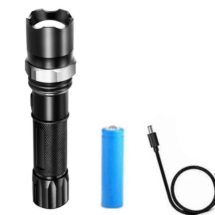 Camping, Lampes De Poche Rechargeables, Haute Luminosité, Lampe Torche Led Ultra Lumineuse Lampes De Poche Portatives Pour La Maison Le Camping Le Sport Les Voyages 86518155