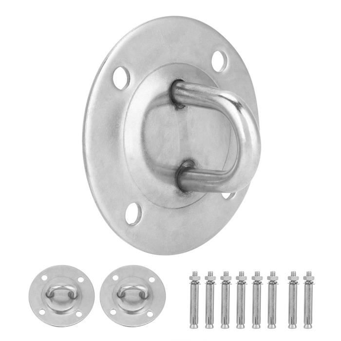 Support Hamac De Yoga – Ancre Et Boulons Inox, Crochet Plafond Pour Suspension Aérienne – Résistant Et Fiable