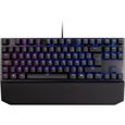 COOLER MASTER Clavier Mécanique Gaming MK730 RGB TKL - Cherry MX Red - AZERTY (PC/Consoles) Repose-Poignets Amovible - Chassis A-1