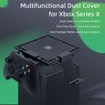 Mcbazel Housse anti-poussière avec support de manette portable pour Xbox Séries X-1