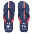 Tongs Officielles Equipe De France De Football FFF - Collection Enfant Garçon Avec 2 Étoiles
