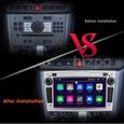 Android 10.0 Autoradio stéréo pour Opel Vauxhall Lecteur DVD Radio 7" IPS HD Écran Tactile GPS Navigation avec Bluetooth WiFi-1