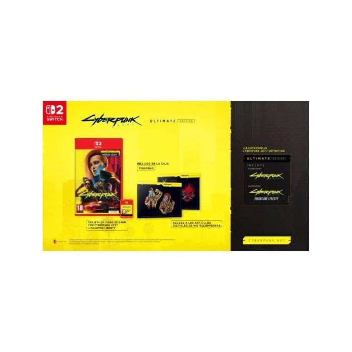 Cyberpunk 2077: Ultimate Edition Nintendo Switch 2 - Cdiscount Jeux vidéo