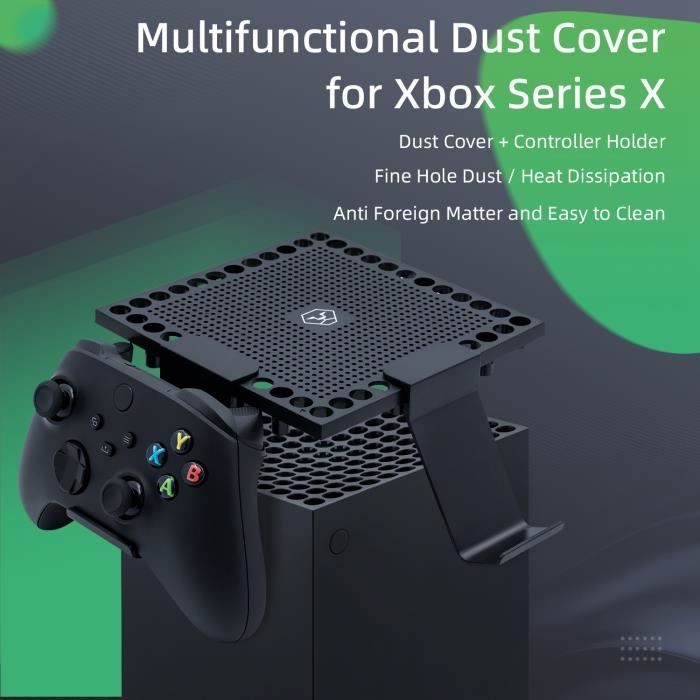 Acheter Couvercle de filtre anti-poussière Compatible avec la Console de  jeu Xbox Series X, filtre de ventilateur de refroidissement, couvercle  anti-poussière, accessoires pour Xbox Series X