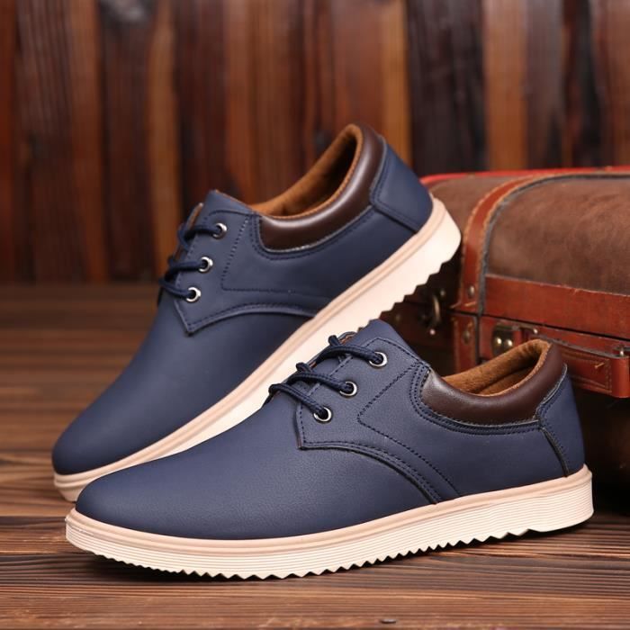 Chaussures Richelieu décontractées et confortables pour hommes
