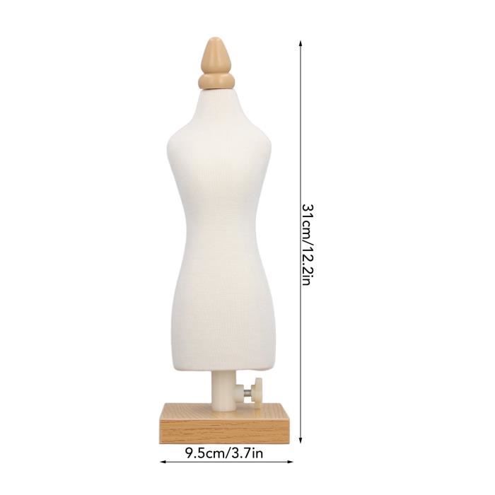 6pcs robe de poupée forme vêtements de support d'affichage de mannequin de MANNEQUIN COUTURE - Beaux-Arts et Loisirs créatifs