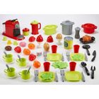 Ecoiffier – Coffret Dînette 70 Pièces – Set Complet Pour Petits Chefs Dès 18 Mois – Jeu D’imitation Et De Rôle