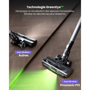 Cordless Vacuum Cleaner Proscenic P9 Aspirateur Balai Batterie