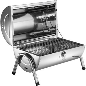 F/ête Vvciic Barbecue Rectangulaire Barbecue Portable en Plein Air Barbecue Au Charbon de Bois Camping Pique-Nique Cuisini/ère Cuisini/ère Barbecue /Étag/ère Barbecue Chariot pour Plage Jardin