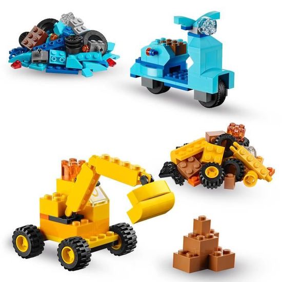 Jeux de construction LEGO® Classic Des briques et des idées Jeu de  construction, 4 Ans et Plus, 123 Pièces 11001 52470 - Cdiscount Jeux -  Jouets