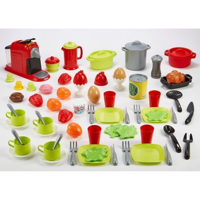 Coffret dinette - ECOIFFIER - 70 pièces - Pour enfant dès 18 mois