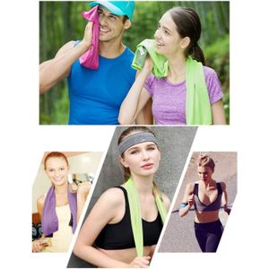 Serviette Microfibre BESTonZON 30x80 Cm – Ultra Absorbante, Séchage Rapide, étui Inclus, Pour Sport, Yoga