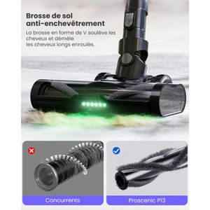 Accu 18650 PROSCENIC P8 Plus Odkurzacz Pionowy Bezprzewodowy