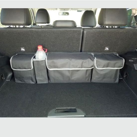 Organiseur De Coffre De Voiture Parastar - Sac Rangement 4 Poches, Tissu Oxford Imperméable